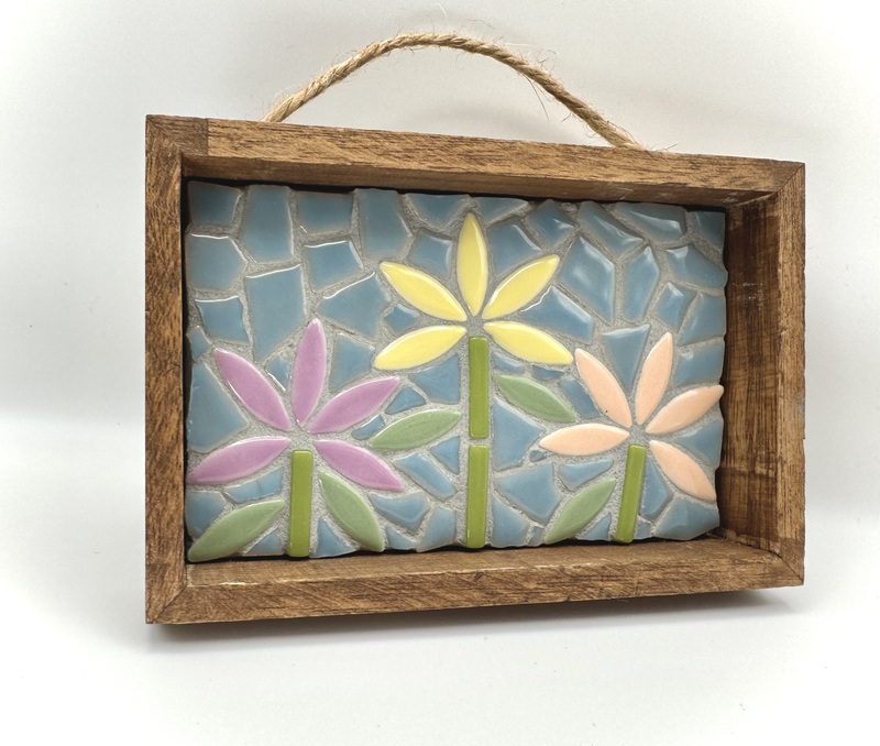 Flower Field 4x6" Mosaic
