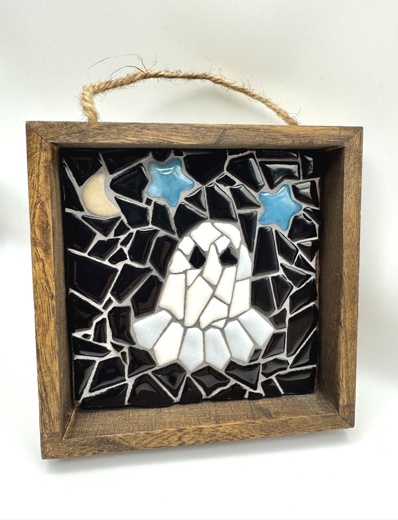 Dark Ghost and Stars 5x5" Mosaic